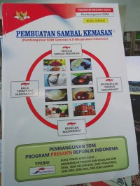 PEMBUATAN SAMBEL KEMASAN