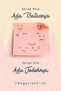 Image of SETIAP RASA ADA BATASNYA